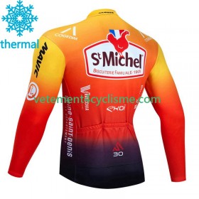 Homme Maillot vélo Hiver Thermal Saint Michel Auber 93 2023